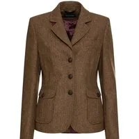 Highmoor Jackenblazer Fischgrat-Tweedblazer
