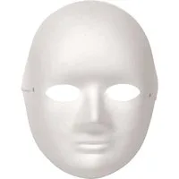 Glorex Bastelnaturmaterial Glorex Papp-Maske Frau 17 x 20 cm