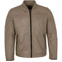 Jilani Lederjacke Ragon-2 Jilani - Herren Lederjacke Lammnappa taupe
