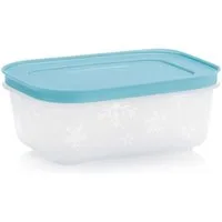 TUPPERWARE Vorratsdose TUPPERWARE Gefrier-Behälter 450 ml Hellbau Eiskristall