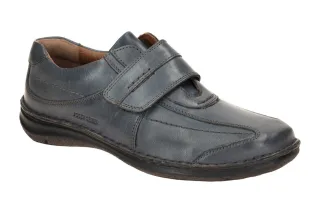 Josef Seibel Herrenschuhe ALEC 43332 Ocean Blau Bequeme Slipper Echtleder Kle...