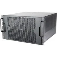 SST-RM600, Rack-Gehäuse schwarz, 6 Höheneinheiten