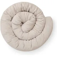 Ehrenkind Nestchenschlange Bettschlange Cord aus 100% Bio-Baumwolle, Schutz und Geborgenheit, (Kuschelschlange, Bettumrandung Babybett), Bettschlange Baby