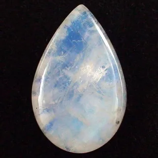 41,23 ct Mondstein mit  Blautönen - Blauer Heilstein mit Zertifikat