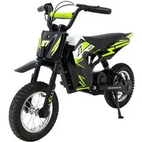 RCB Elektro-Kindermotorrad R9X,3 Geschwindigkeitsmodus,Max 25km/h,Reichweite 15 km, 12"Luftreifen, Belastbarkeit 65 kg, 8km/h, 12km/h, 25km/h
