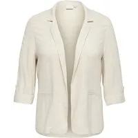 ONLY CARMAKOMA Longblazer CARSIESTA 3/4 OPEN LIN BL BLAZE TLR NOOS