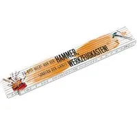 Herz & Heim Zollstock als Geschenk für Handwerker - Bedruckter Zollstock mit lustigem Spruch, 2 Meter