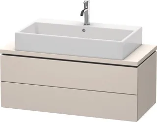 Duravit L-Cube Konsolenwaschtischunterbau wandhängend Taupe Supermatt 1020x477x400 mm - LC580908383 LC580908383