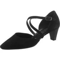 Gabor Spangenpumps, Abendschuh, Festtagsschuh, Trichterabsatz mit Stretcheinsatz