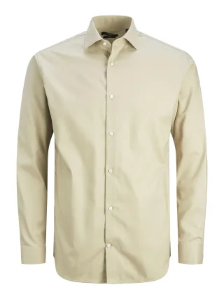 JACK&JONES - JPRBLAPARKER SHIRT L/S NOOS Pure Cashmere - Gr. - XXL