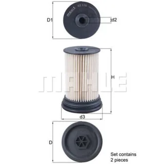 Mahle Kraftstofffilter Chevrolet Captiva Opel Antara