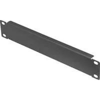 Blindabdeckung für 254 mm (10")-Schränke schwarz, 1 Höheneinheit