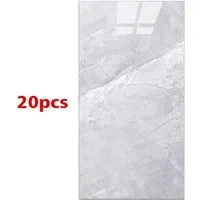 Novzep Wandsticker 20st Marmoroptik-Fliesen, selbstklebend, für Küchen/Badezimmer