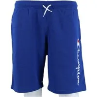 Champion Bermudas Freizeithose (Baumwolle) mit Logo-Schriftzug kurz royalblau Jungen