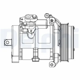 Delphi Klimakompressor Mercedes Sprinter CS20528