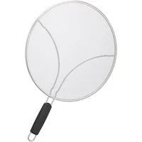 relaxdays Spritzschutzdeckel Spritzschutz für Pfannen 33 cm