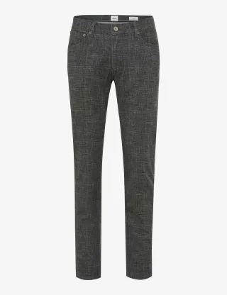 Brax Herren Five-Pocket-Hose Style CHUCK GRAPHIT, dunkelgrau, Gr. 36/30