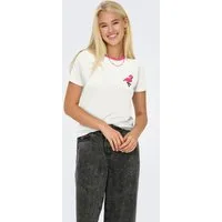 ONLY Kurzarmshirt ONLHEART LIFE S/S TEE JRS NOOS