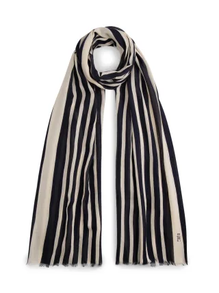 TH ELEVATED CHIC SCARF Space Blue - Gr. - OS