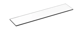 Keuco Cristallinglaspl. Plan 14910 unten mattiert,ohne Grünk.550x120mm, 14910005500 14910005500