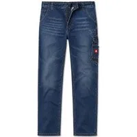 Engelbert Strauss Dehnbund-Jeans e.s. Worker Jeans Herren Arbeitsjeans Cargo Jeans Darkwashed Flexbelt Bund dehnbar