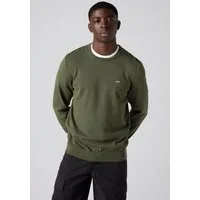 Levi's® Rundhalspullover LIGHTWEIGHT HM SWEATER Feingerippte Abschlüsse