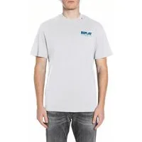 Replay T-Shirt mit bedrucktem Rücken, Print