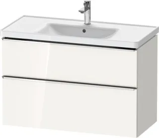 Duravit D-Neo Waschtischunterbau wandhängend Weiß Hochglanz 984x452x625 mm - DE4356010220000 DE4356010220000