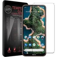 CoolGadget Schutzfolie Panzerfolie für Nokia X20 / X10, (9H Härtegrad, 2x Schutzglas, 1xReinigungset), Displayfolie Panzer Schutzfolie 2 Stück für Nokia X20 / X10 Glas Folie