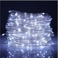 Rosnek LED-Lichterkette 20M-100M,Beleuchtung Lichterschlauch, Party Garten weihnachten Deko, 8 Modi, Speicherfunktion
