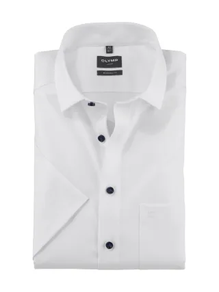 OLYMP - Luxor Businesshemd modern fit weiß - Gr. - 46
