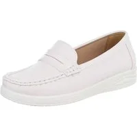 Ital-Design Elegante Damen Mokassins mit optimalem Tragekomfort Slipper (91261628) ultraleichte und komfortable sohle