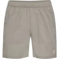 hummel Trainingsshorts HMLPULSE WORKOUT SHORTS mit elastischem Bund, reguläre Passform, gewebter Stoff