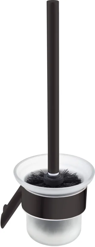 Neuesbad Serie 600 WC-Bürste zur Wandmontage, Schwarz NB1DEADIN7111
