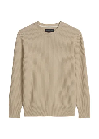 Marc OPolo Casual - Pullover regular Light Oat - Gr. - M