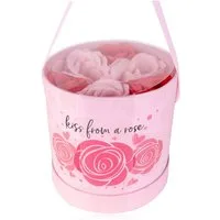 VewoTex Badekonfetti Baderosen Geschenkbox » 6 Baderosen je 4 Gramm, 1-tlg., » Seifenrosen » Badekonfetti » Geschenk