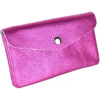 MIRROSI Mini Geldbörse Mittelgroße Portemonnaie MADE IN ITALY Echtleder (15x9x2cm BxHxT)