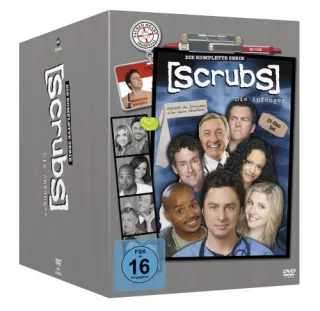 Scrubs: Die Anfänger - Die komplette Serie Staffel 1-9 (31 Discs)