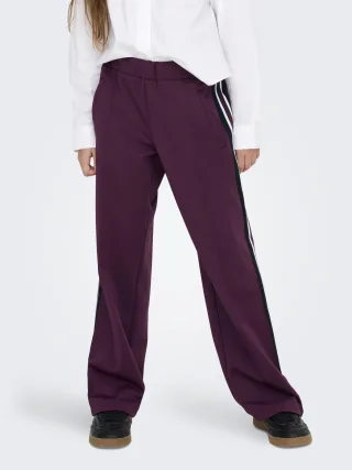 KIDS ONLY - KOGWARM UP LIFE X TRACK PANT PNT Mauve Wine - Gr. - 152