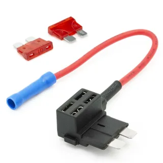 Strom Dieb Abgreifer Steck Verteiler Flach Sicherung Adapter Kabel Verstärker