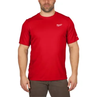 Milwaukee Funktions-T-Shirt mit UV-Schutz Rot S - 4932493068