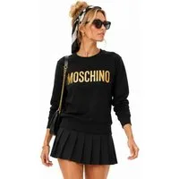 Moschino Sweatshirt Couture! Milano Sweatshirt Premium Pullover Sweater Ikonisches Statement-Piece der Moschino Couture! Kollektion