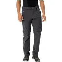 VAUDE Outdoorhose Men's Farley Stretch T-Zip Pants III (3-tlg) mit Gesäßtasche und Eingrifftaschen, mit Reißverschluss-Applikationen