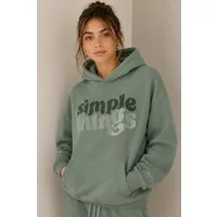 SUBLEVEL Kapuzenpullover Damen Pullover kuschelig weich Flauschig Hoody Hoodie XS-XXL Perfekte Passform Hochwertige Verarbeitung, Angenehm weich & bequem