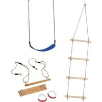 Wickey Spielturm-Spielzeugset Swing für Spieltürme. Klettergerüst, Schaukeln, (Wickey - Zubehör, 1-tlg), Passend für Wickey Spieltürme & Klettergerüste