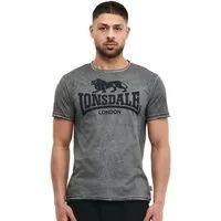 Lonsdale T-Shirt Lonsdale London T-Shirt Gainford offenen Saumkanten