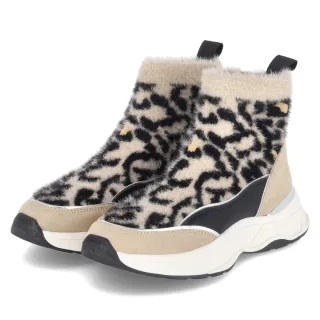 La Strada Sock Boots - Gr. 37 - Beige - Textil & Synthetik