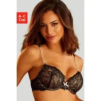 LASCANA Push-up-BH mit femininen Perlendetails, sexy Dessous