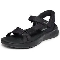Skechers GO WALK FLEX SANDAL-ILLUMINATE Sandale Sandalette, Trekking Sandale mit Gogo Mat Fußbett