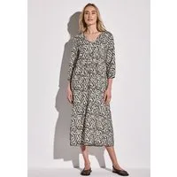 STREET ONE Midikleid mit grafischem Muster